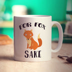 For Fox Sake Mug - Standard 330ml (11oz) / White