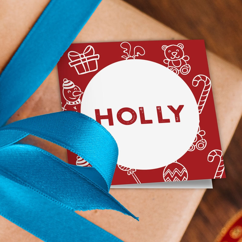 From Santa Gift Tags Addon