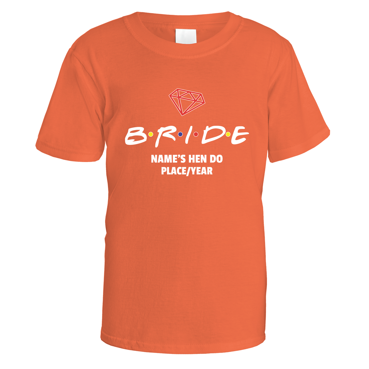 HEN DO PARTY T-SHIRTS Gold Glitter Custom Bride Costume Top Outfit HEN DO PARTY T-SHIRTS Gold Glitter Custom Bride Costume Top Outfit