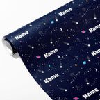 Galaxy Name Wrapping Paper