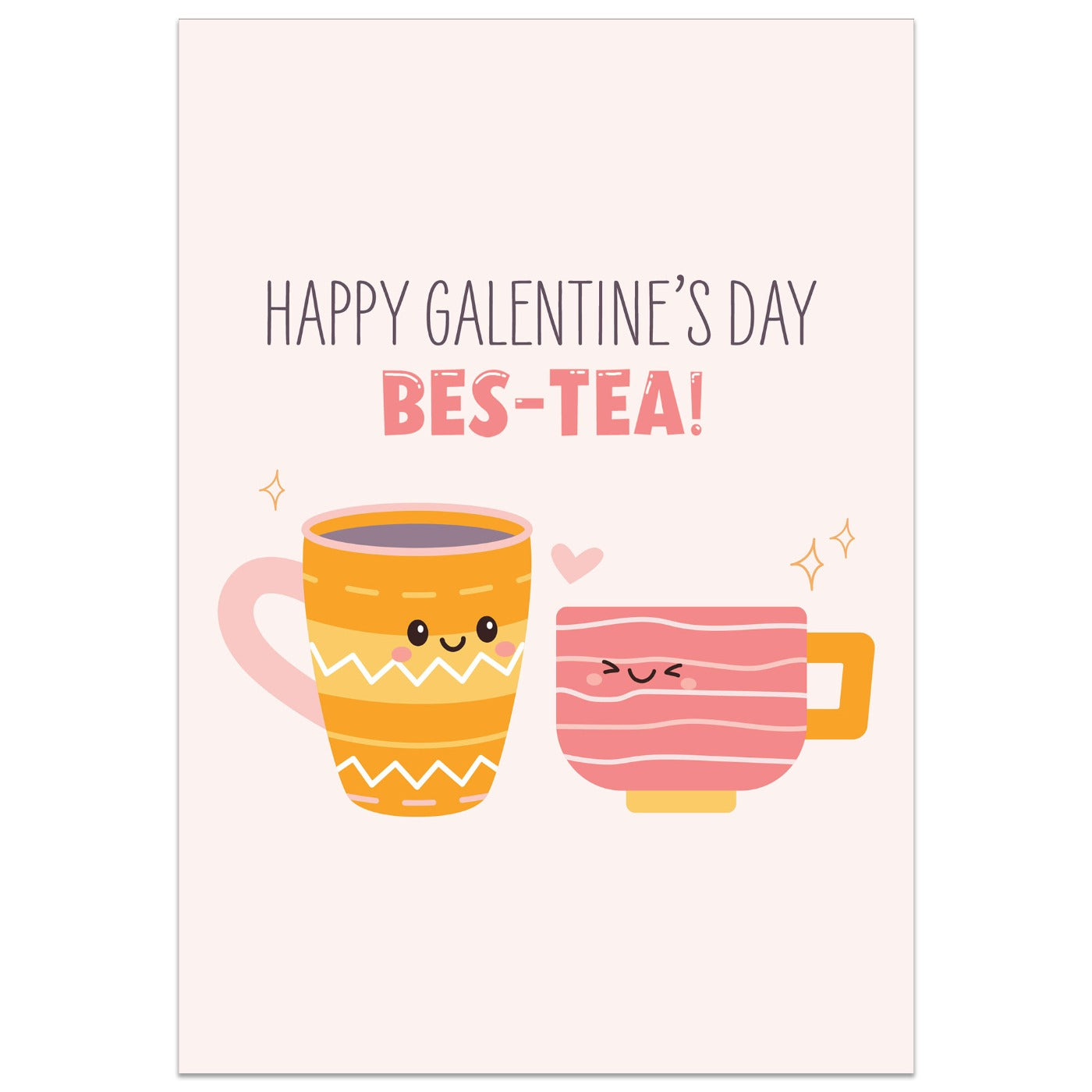 Galentine's Day Bes-Tea Card