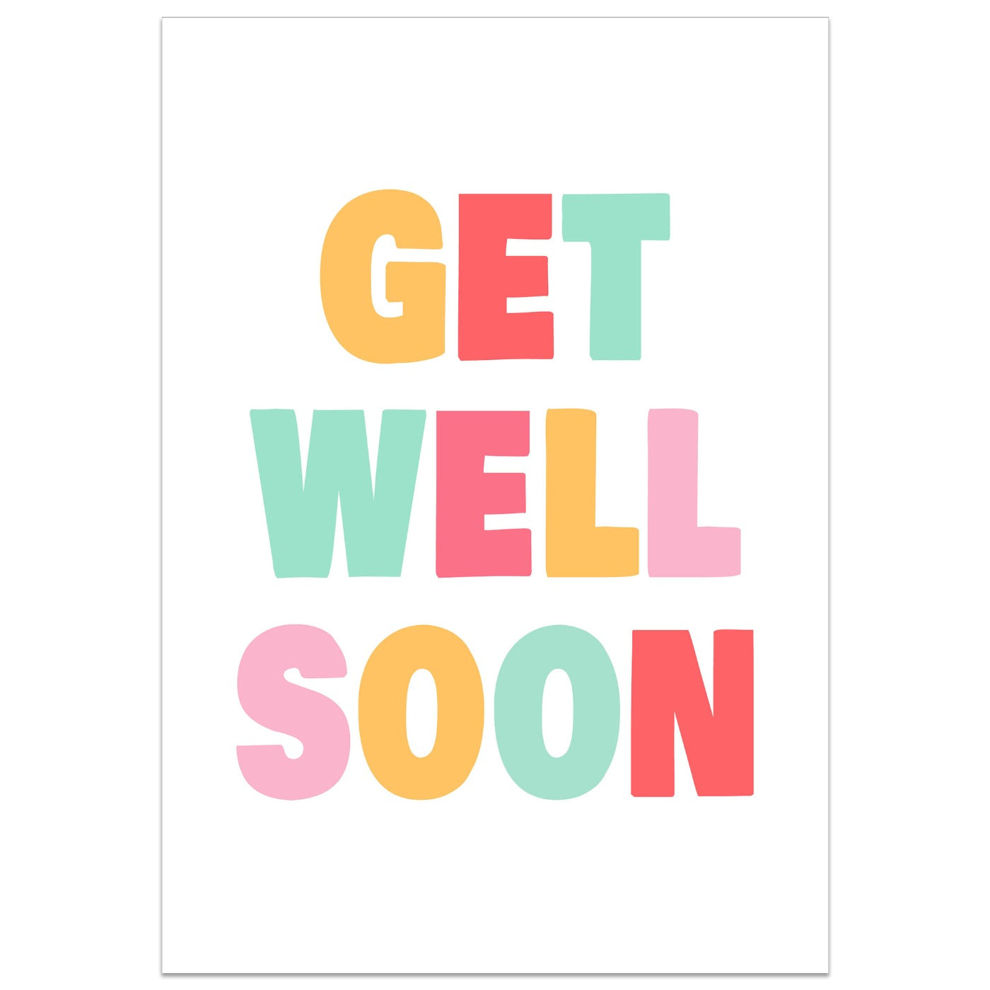 Get Well Soon Card