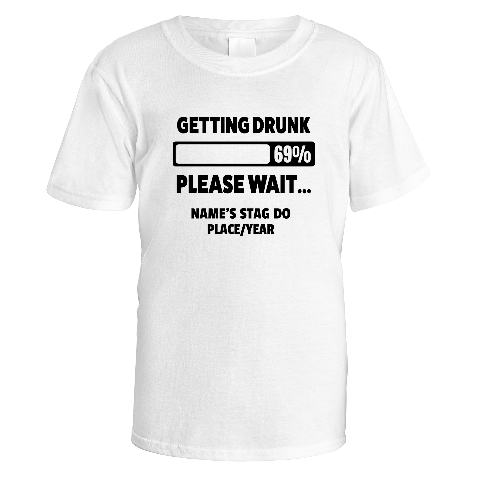 Getting Drunk Please Wait T-Shirt