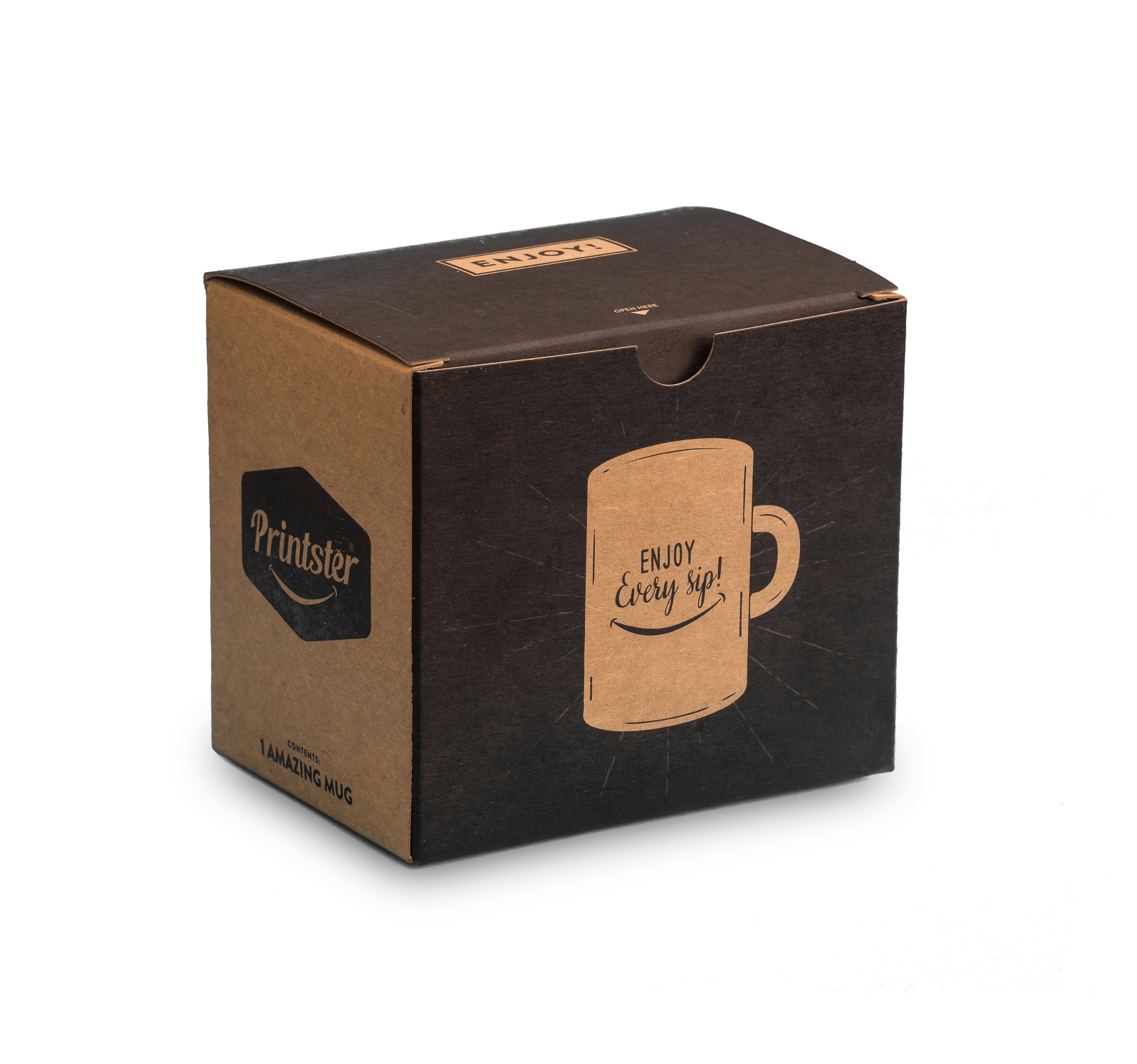 Hexagon Name Mug by Jessica Peppin