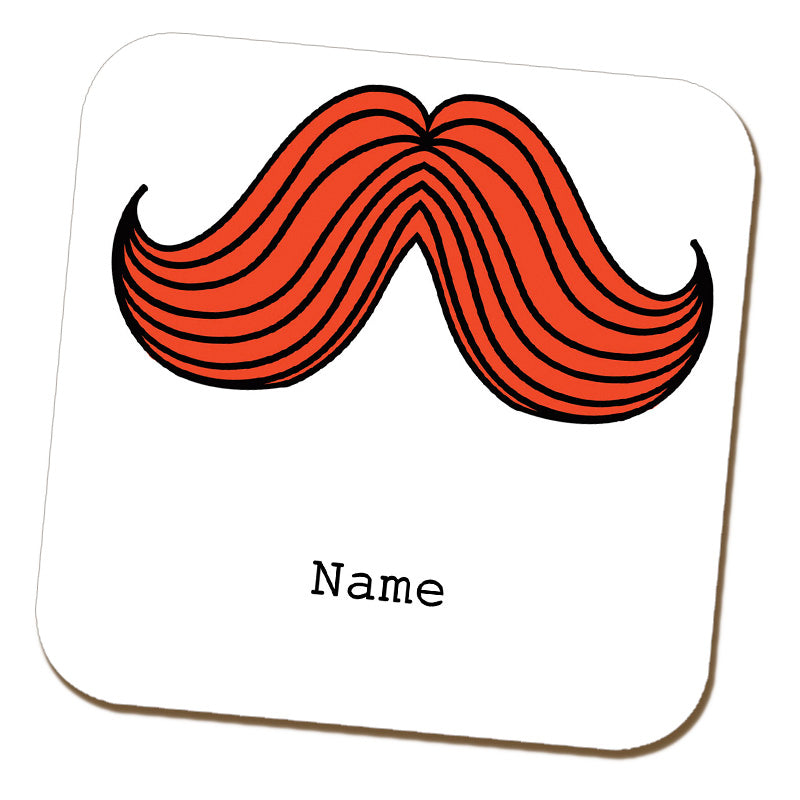 Ginger Moustache Coaster