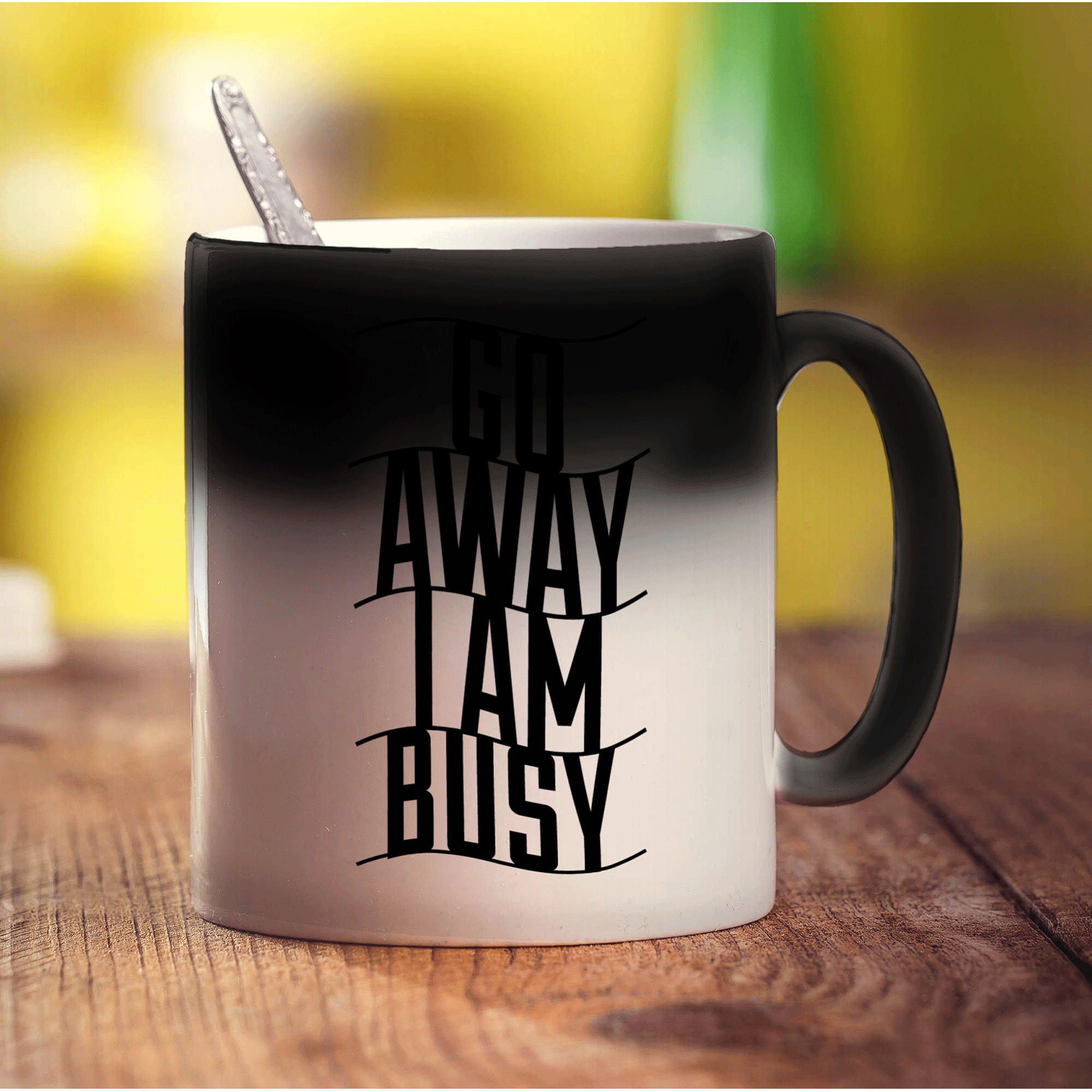 Go Away I Am Busy Mug