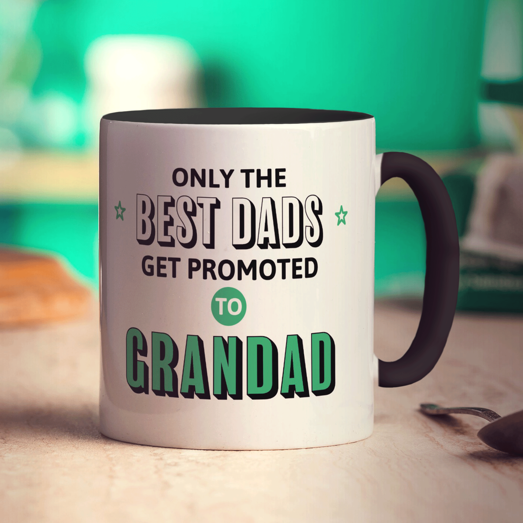 Only the Best Dads Get Promoted to Grandad Mug