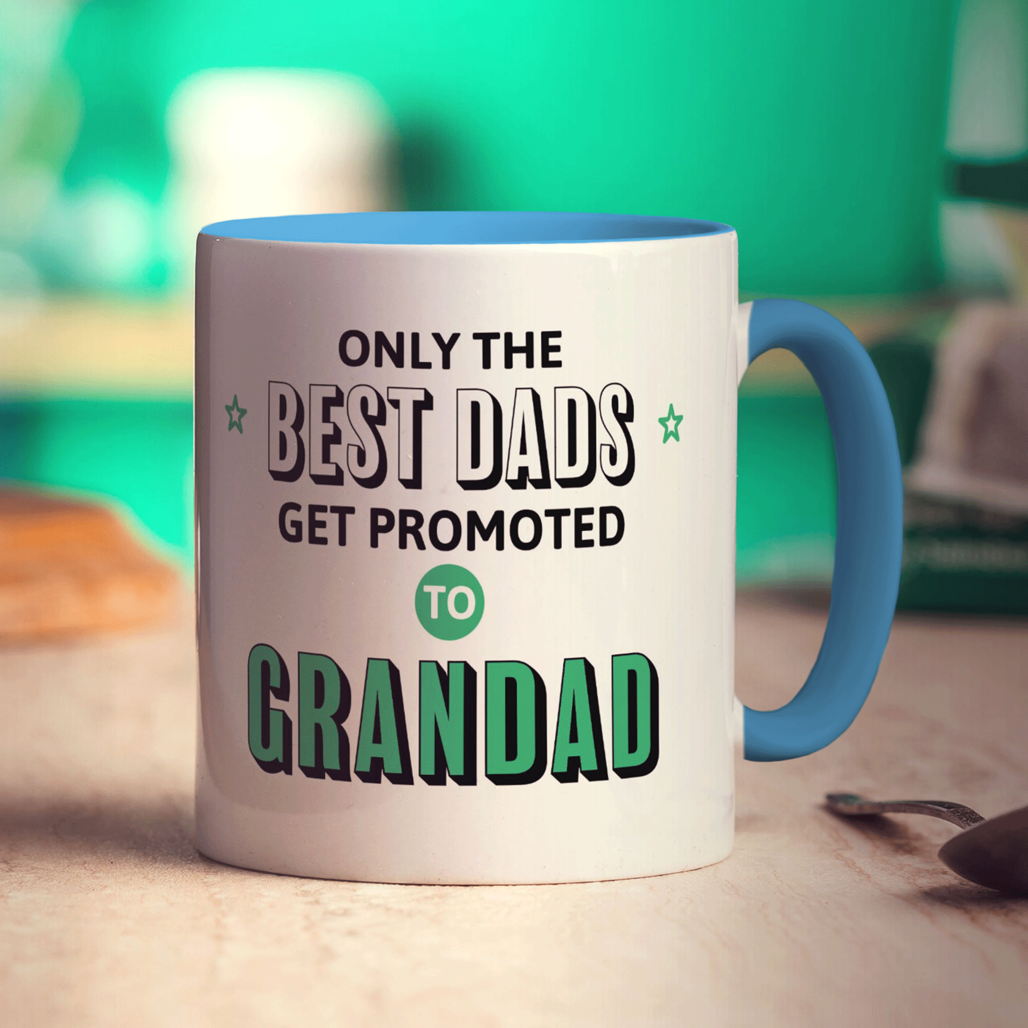 Only the Best Dads Get Promoted to Grandad Mug