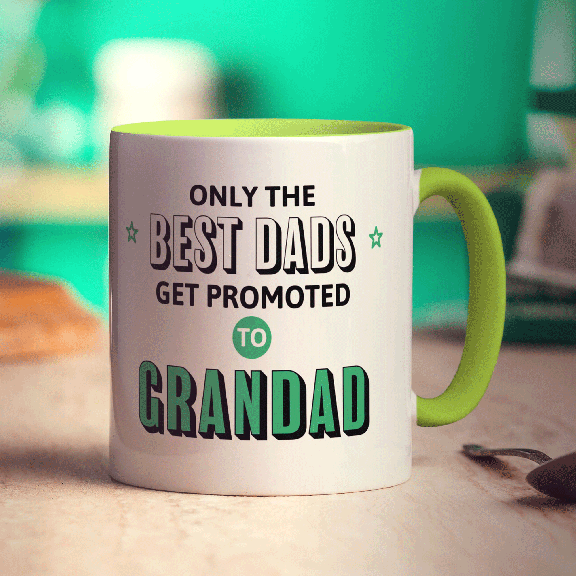 Only the Best Dads Get Promoted to Grandad Mug