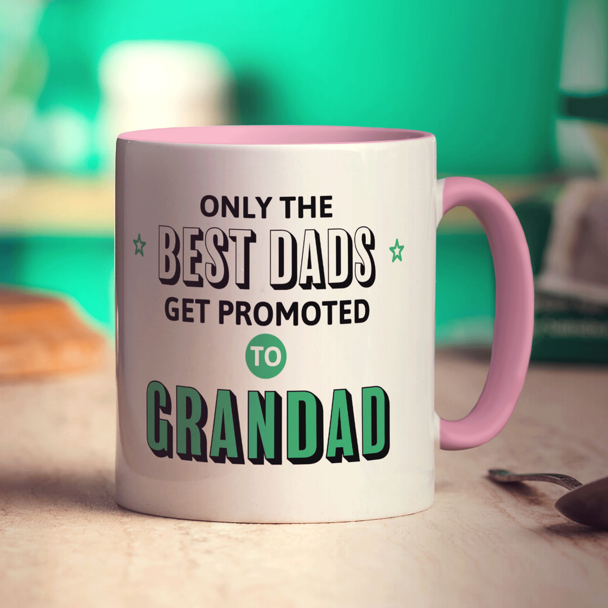 Only the Best Dads Get Promoted to Grandad Mug
