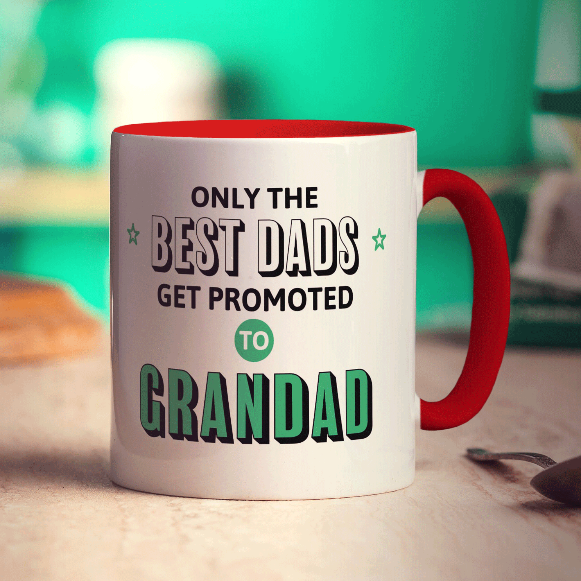 Only the Best Dads Get Promoted to Grandad Mug