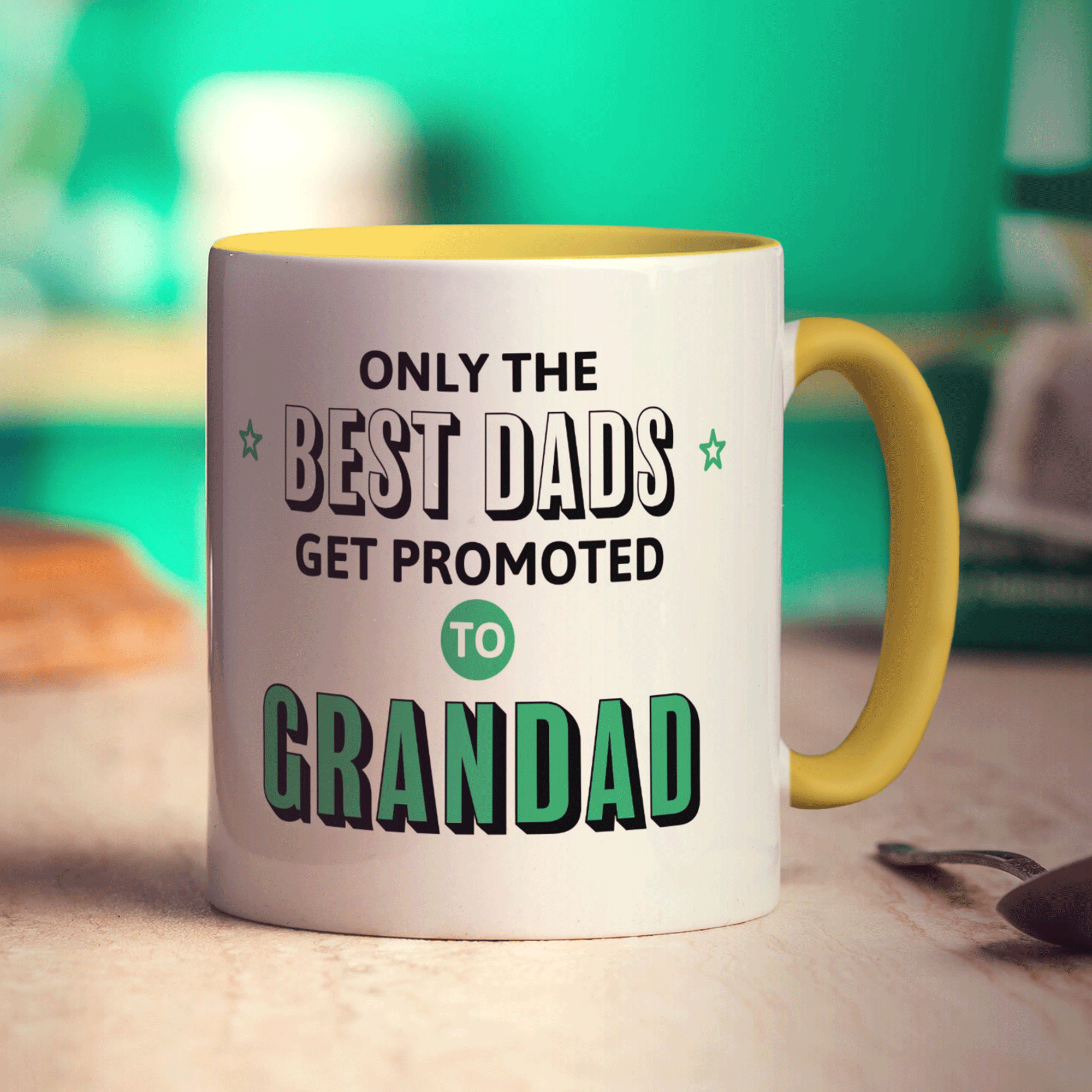 Only the Best Dads Get Promoted to Grandad Mug