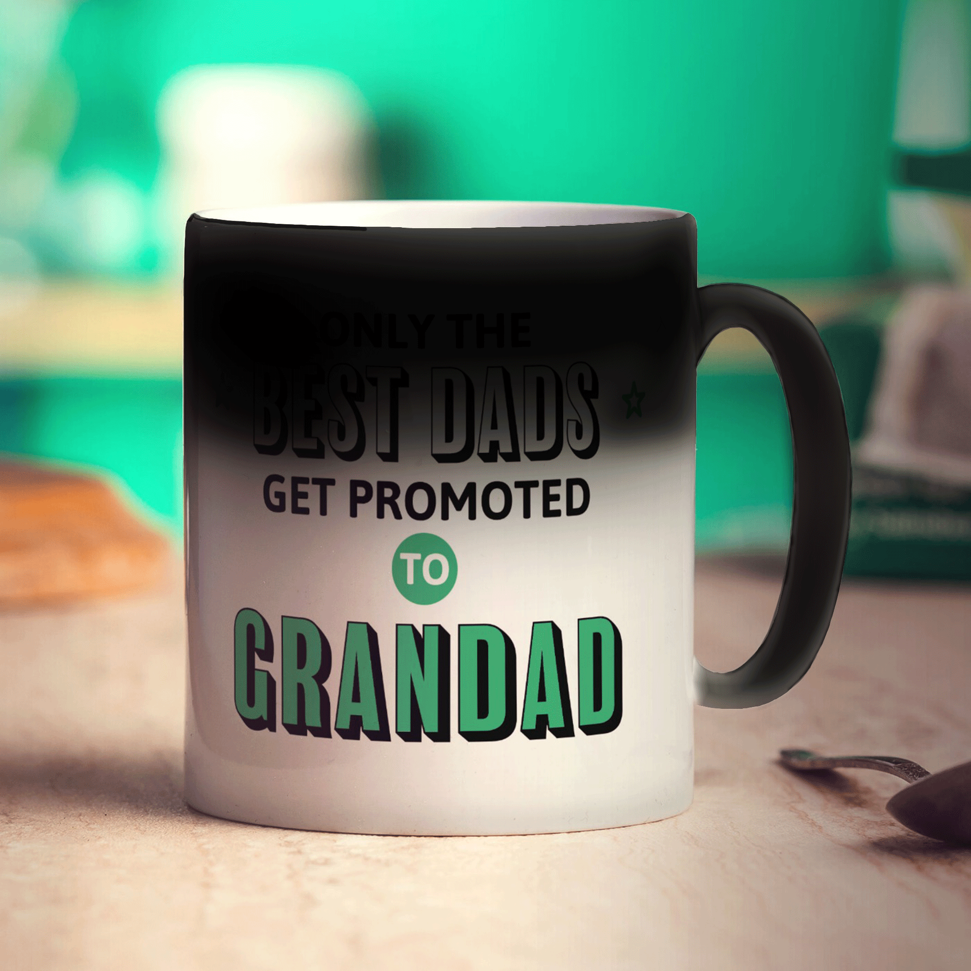 Only the Best Dads Get Promoted to Grandad Mug