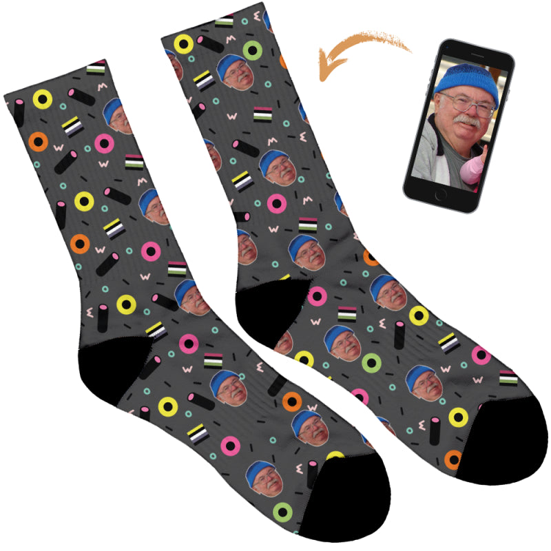 Liquorice Allsorts Personalised Socks