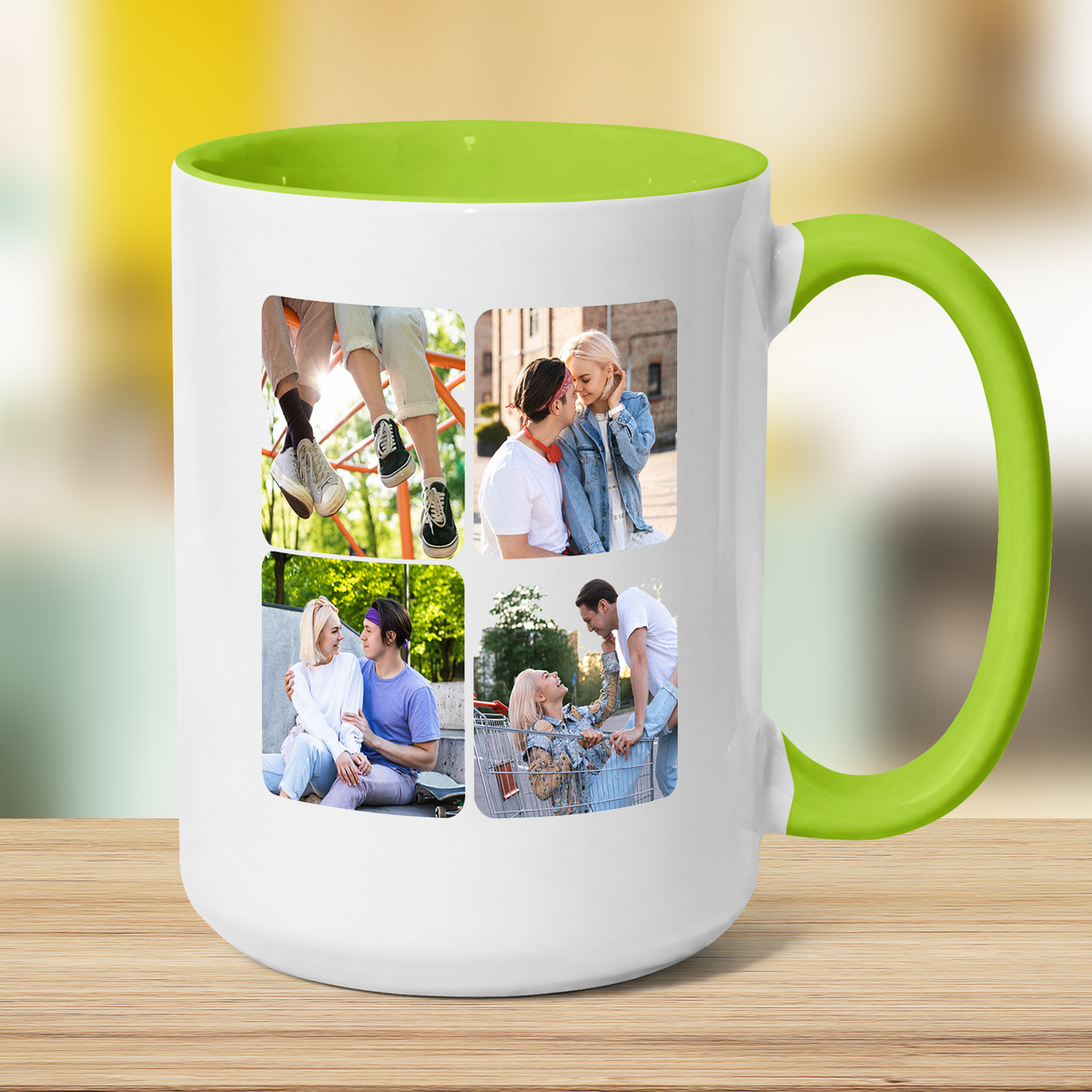 Collage Mug with 8 Photos