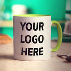 Branded/Logo Printed Promotional Mug - Standard 330ml (11oz) / Green