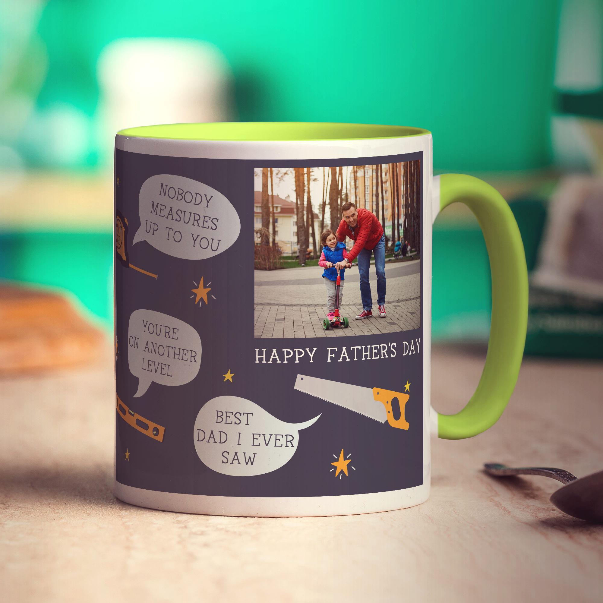 Dad's Tools Father's Day Photo Mug