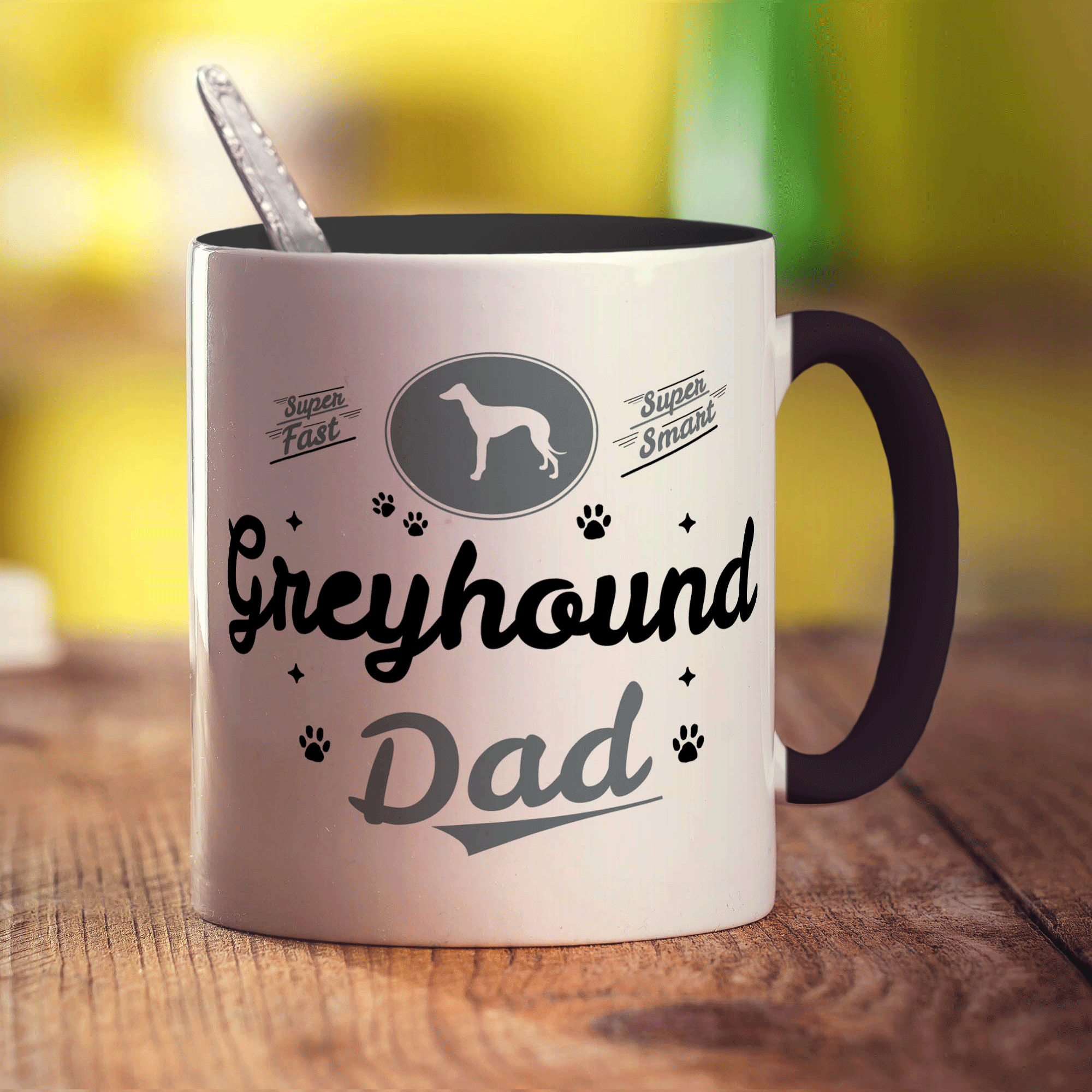 Greyhound Dad Mug