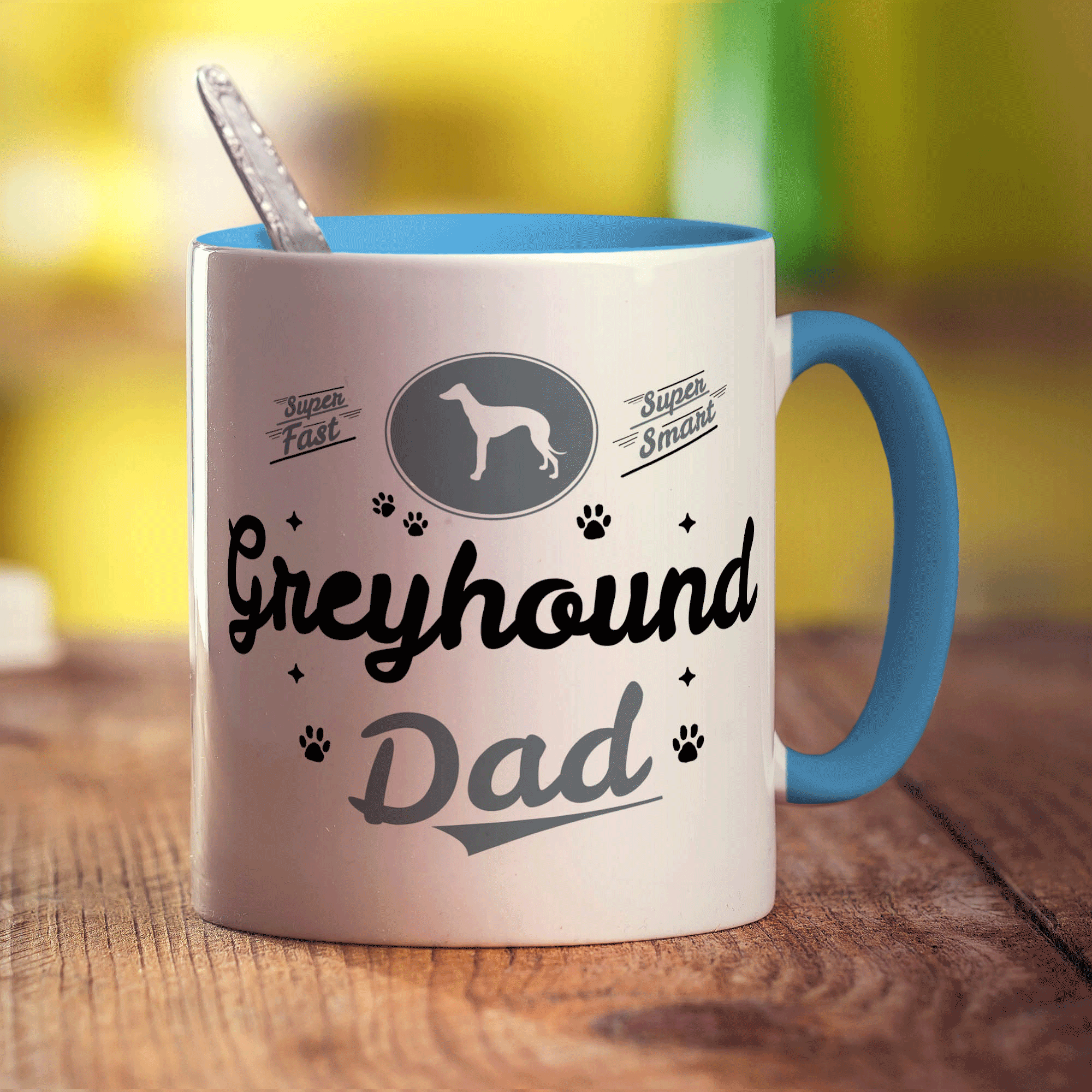 Greyhound Dad Mug