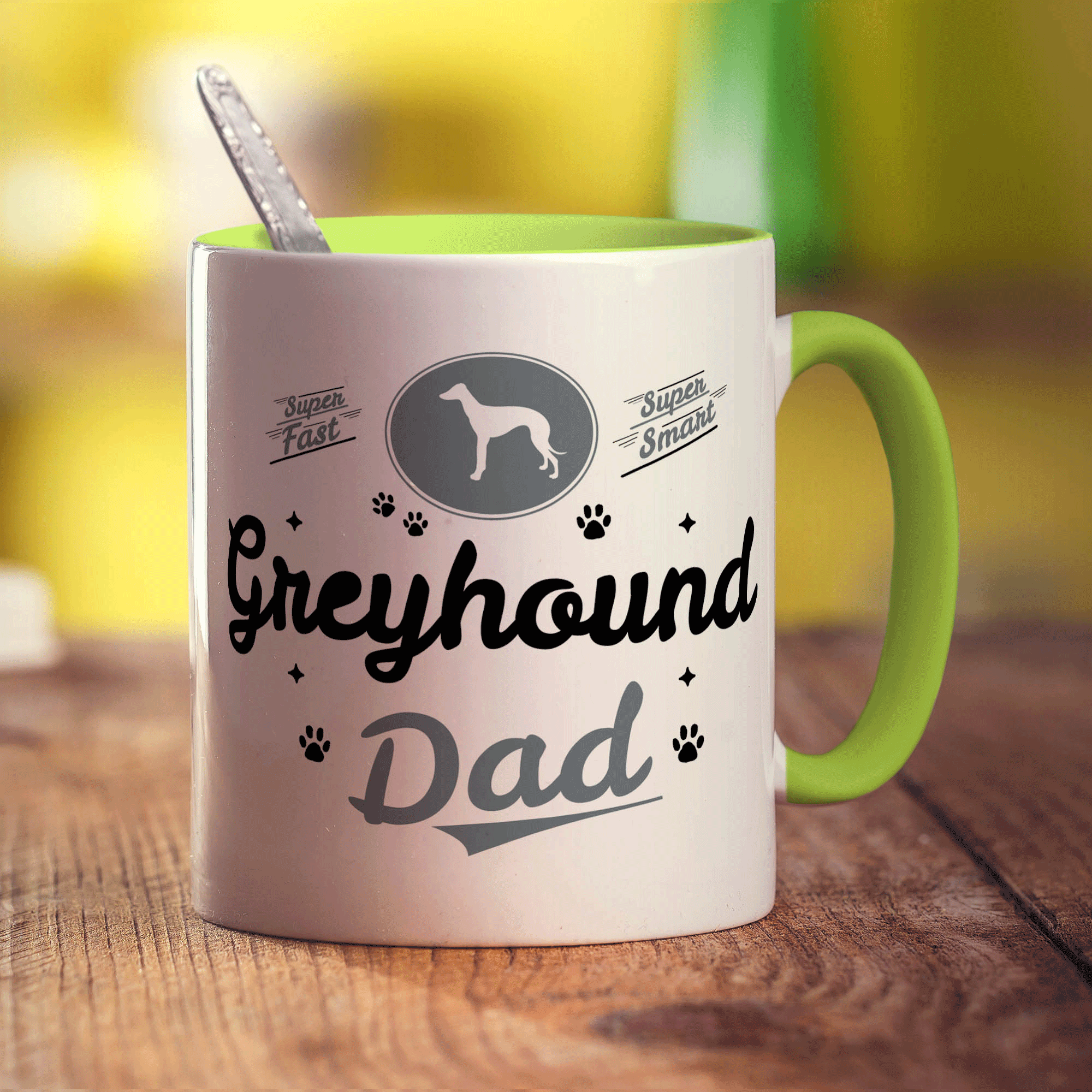 Greyhound Dad Mug