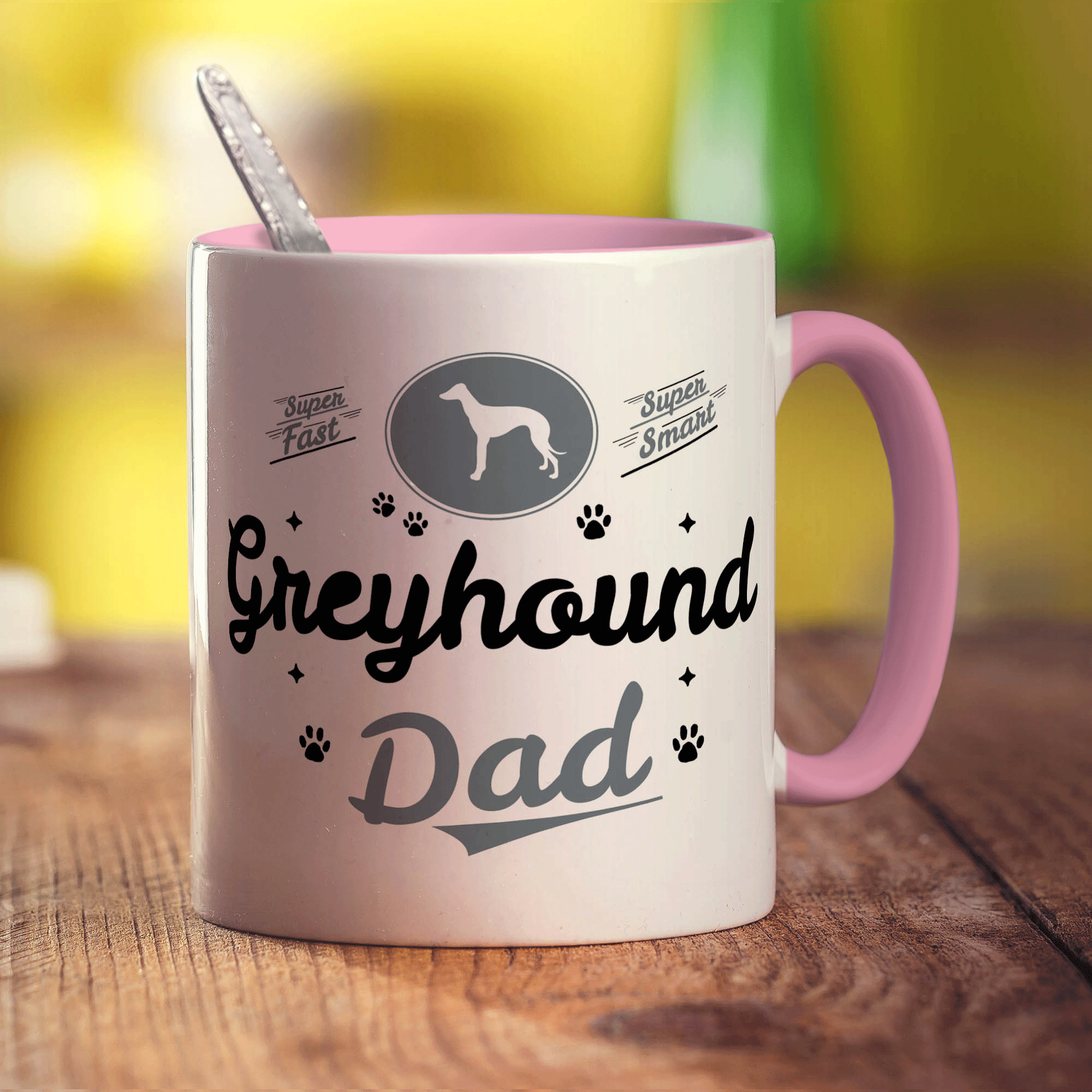Greyhound Dad Mug