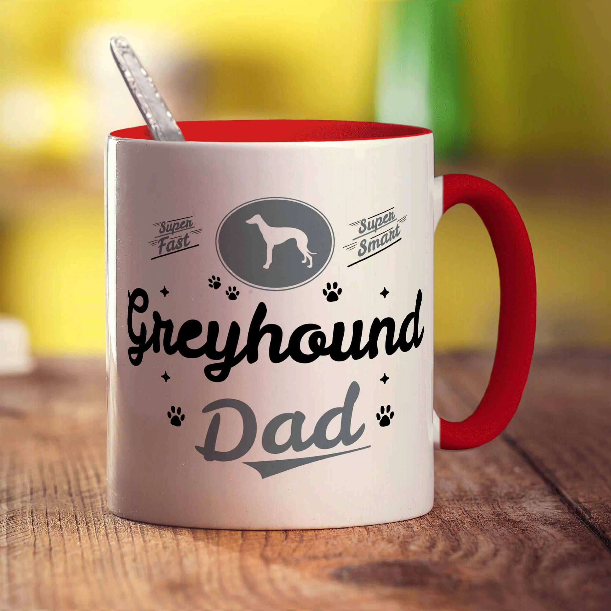 Greyhound Dad Mug