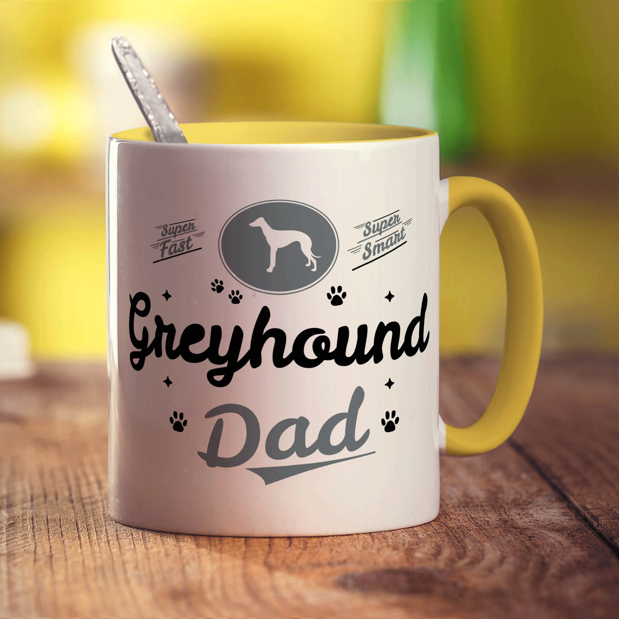 Greyhound Dad Mug