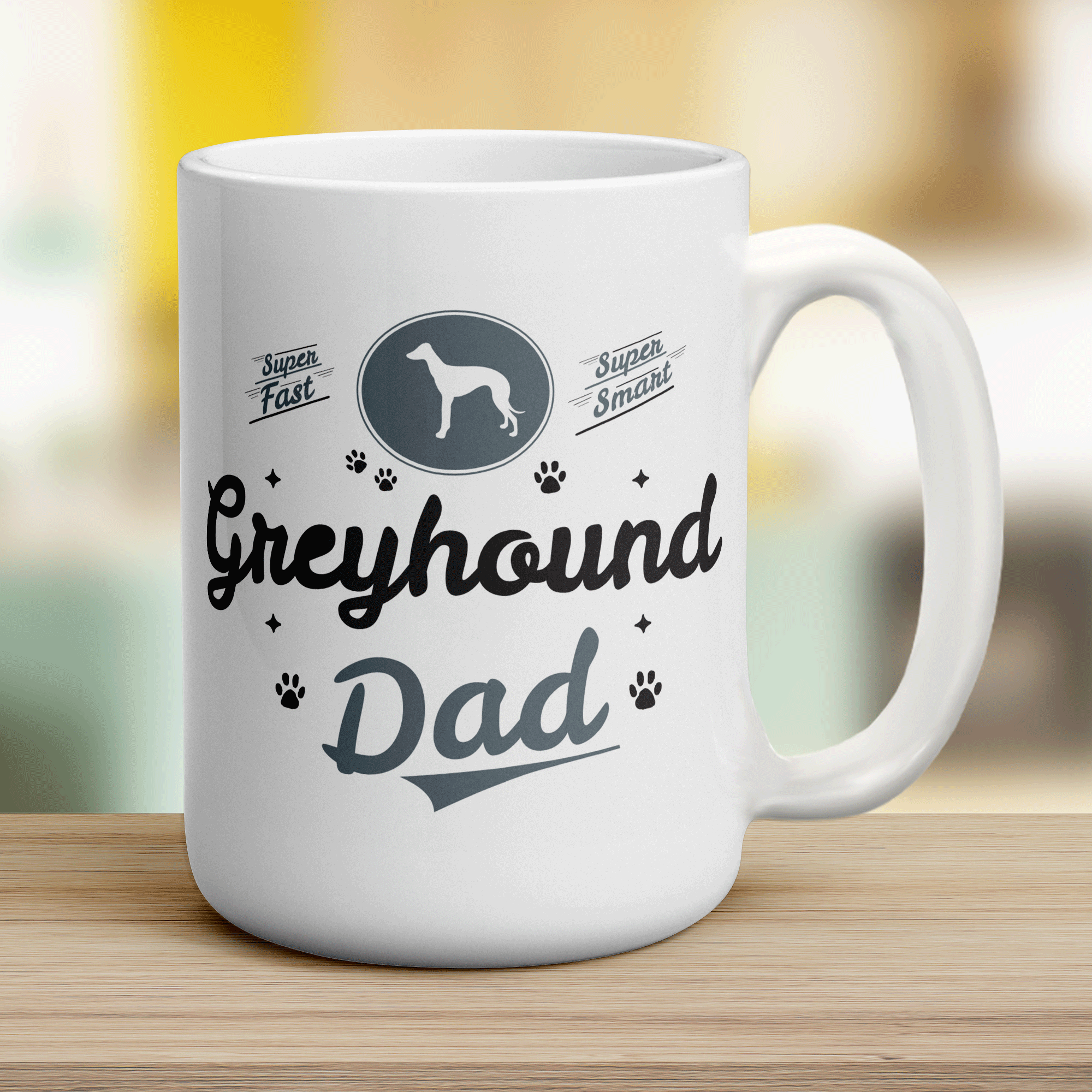 Greyhound Dad Mug