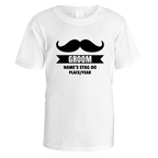 Groom Moustache Stag Do T-Shirt - Default Title