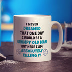 Grumpy Old Man Mug - Standard 330ml (11oz) / White