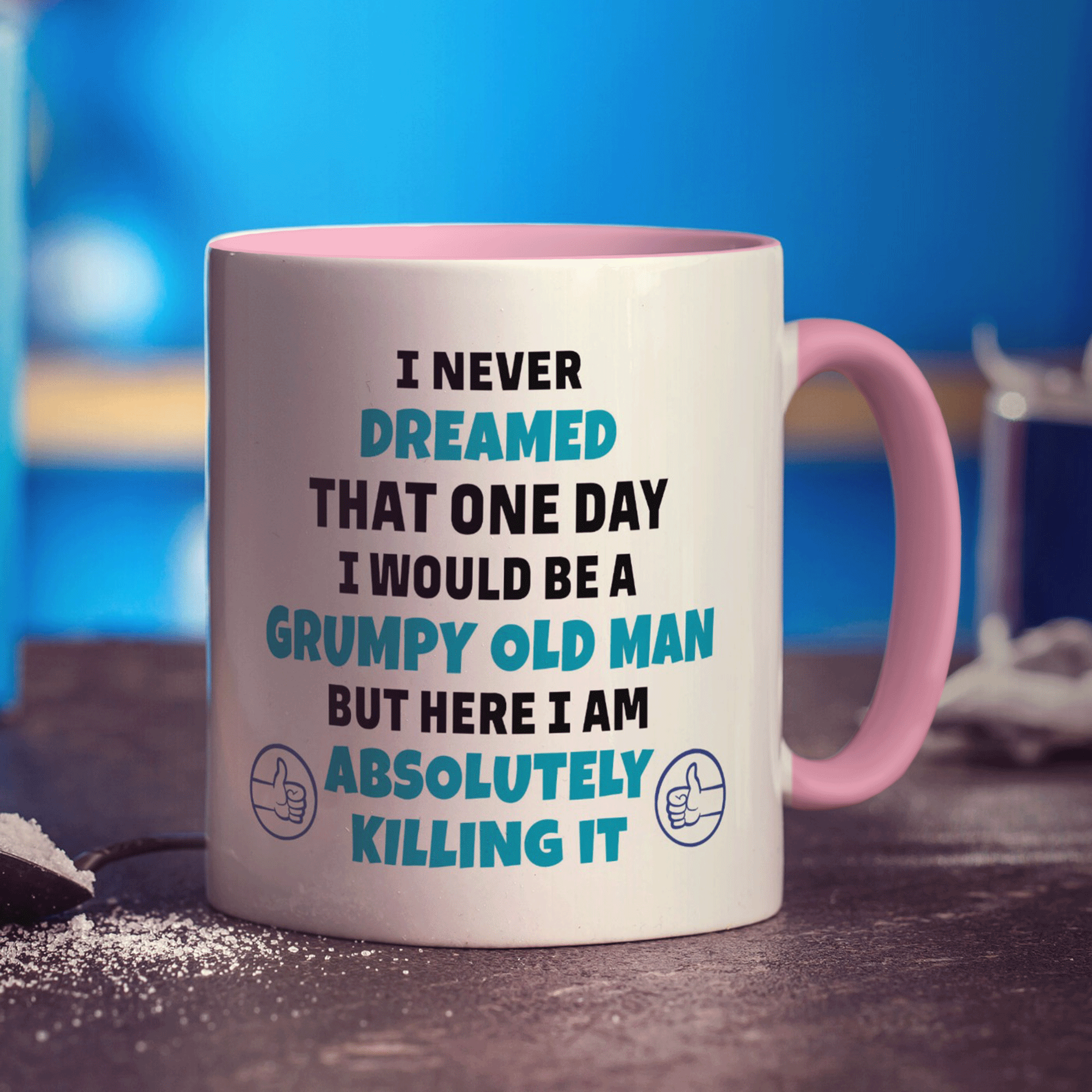 Grumpy Old Man Mug