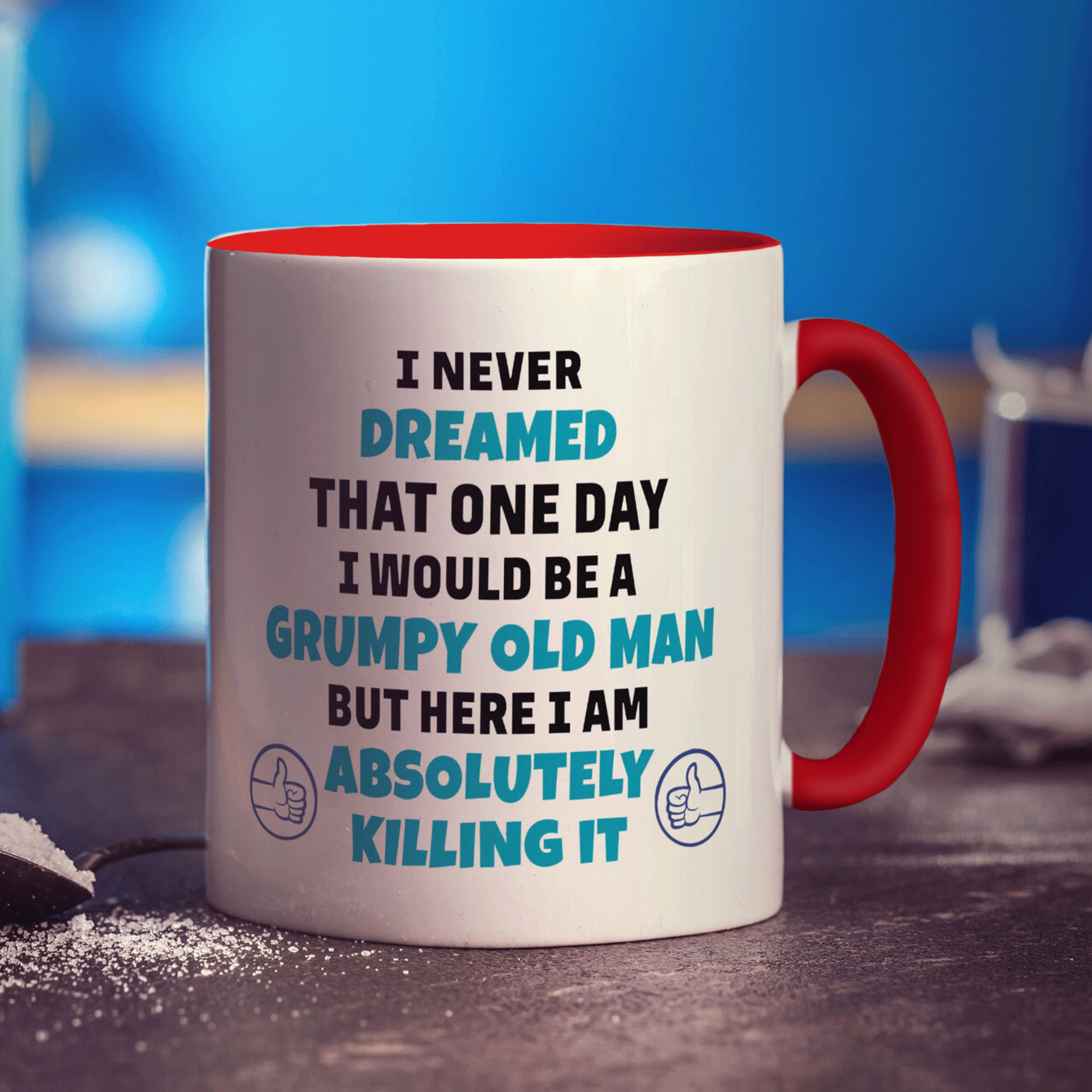 Grumpy Old Man Mug