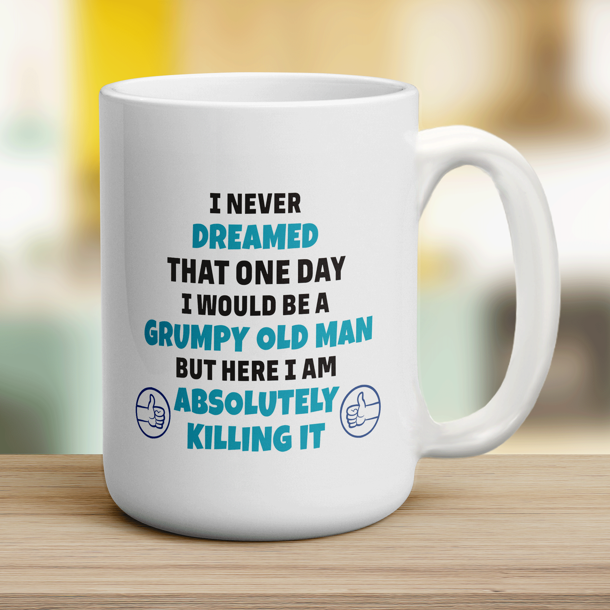 Grumpy Old Man Mug