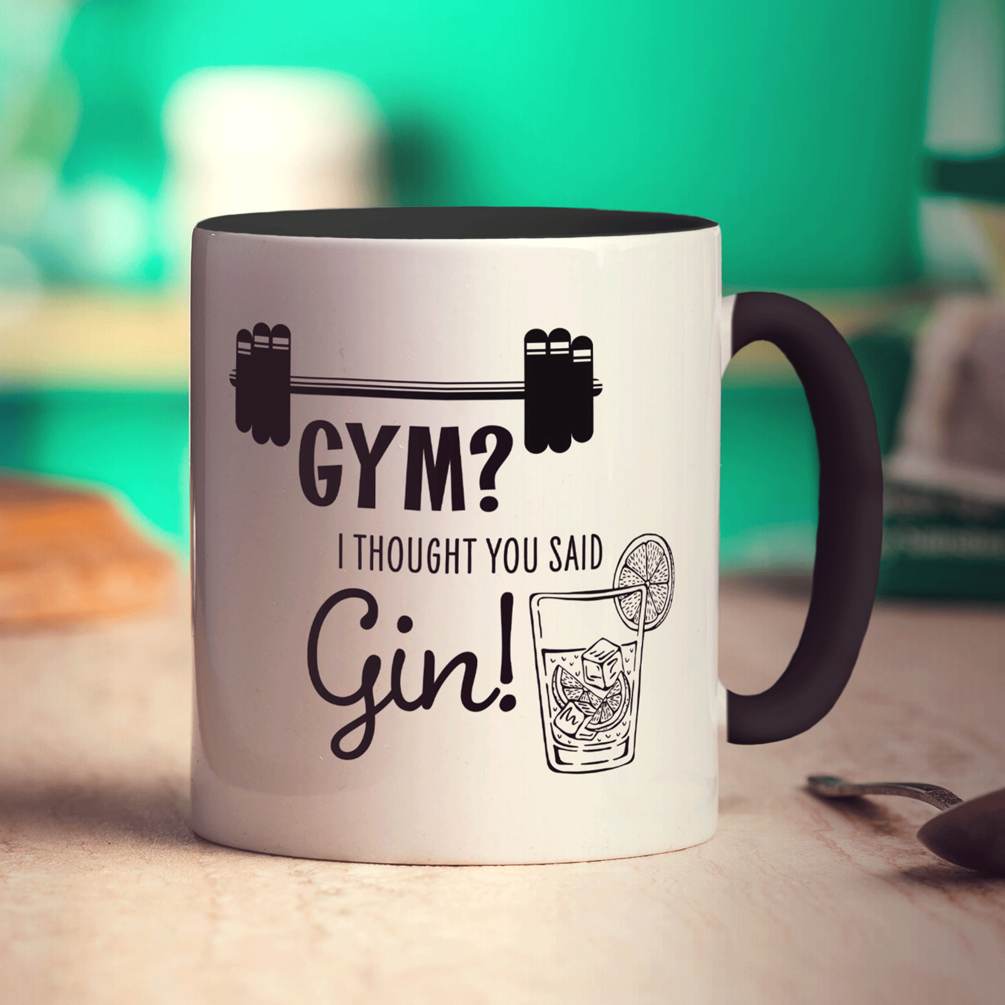 Gym? I Thought you Said Gin! Mug
