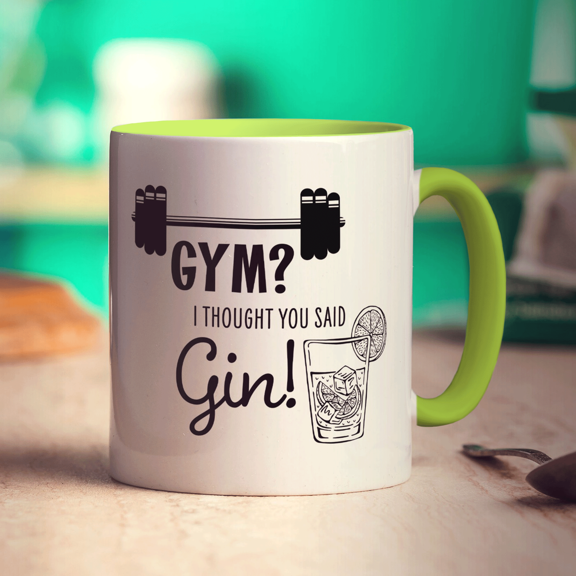 Gym? I Thought you Said Gin! Mug