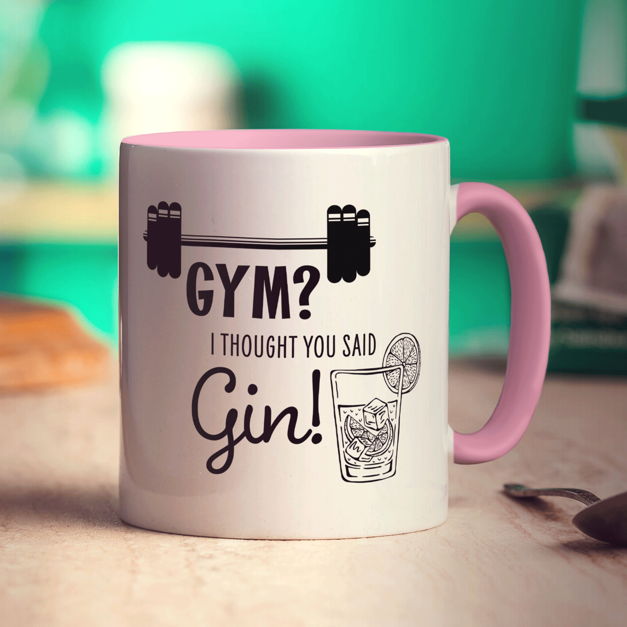 Gym? I Thought you Said Gin! Mug