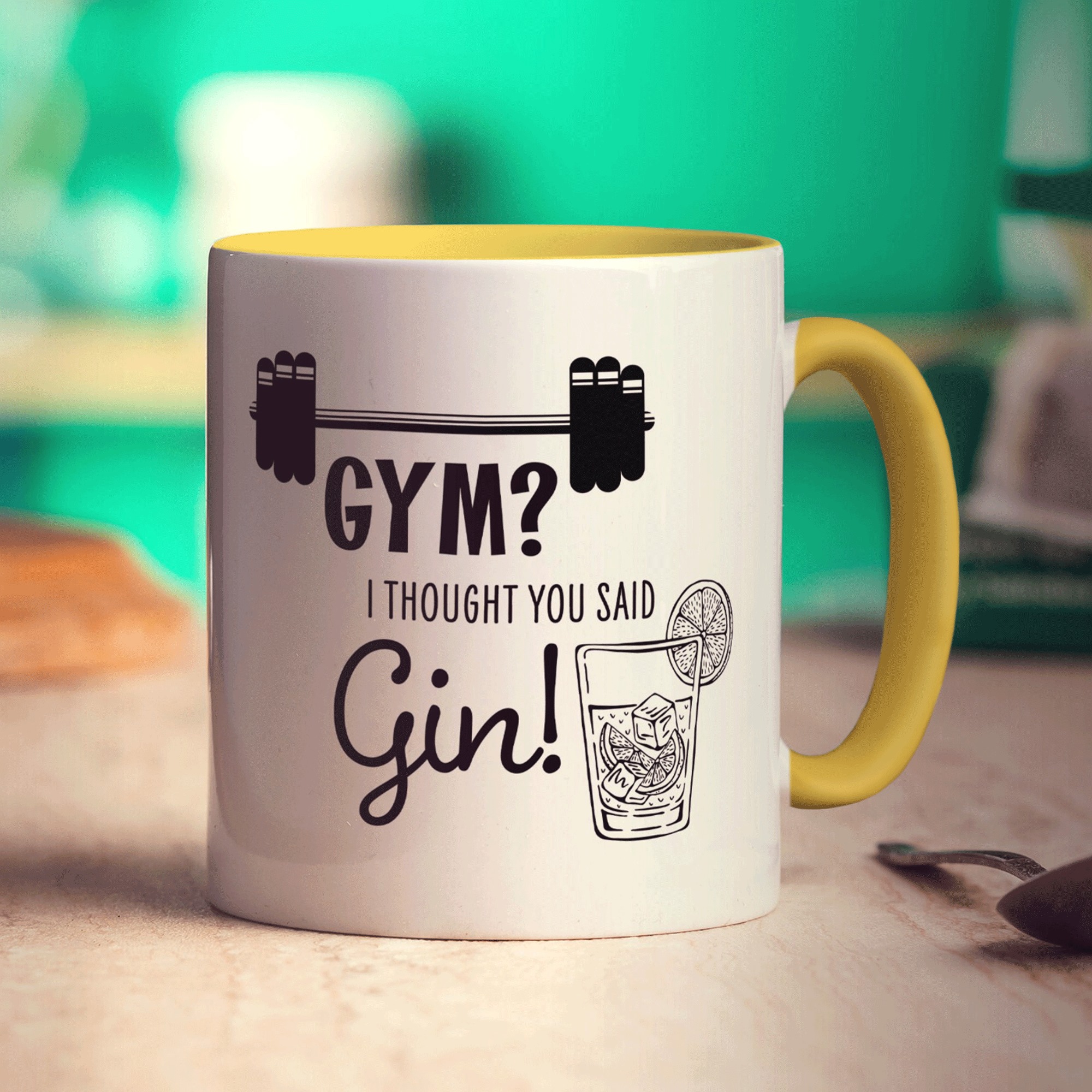 Gym? I Thought you Said Gin! Mug