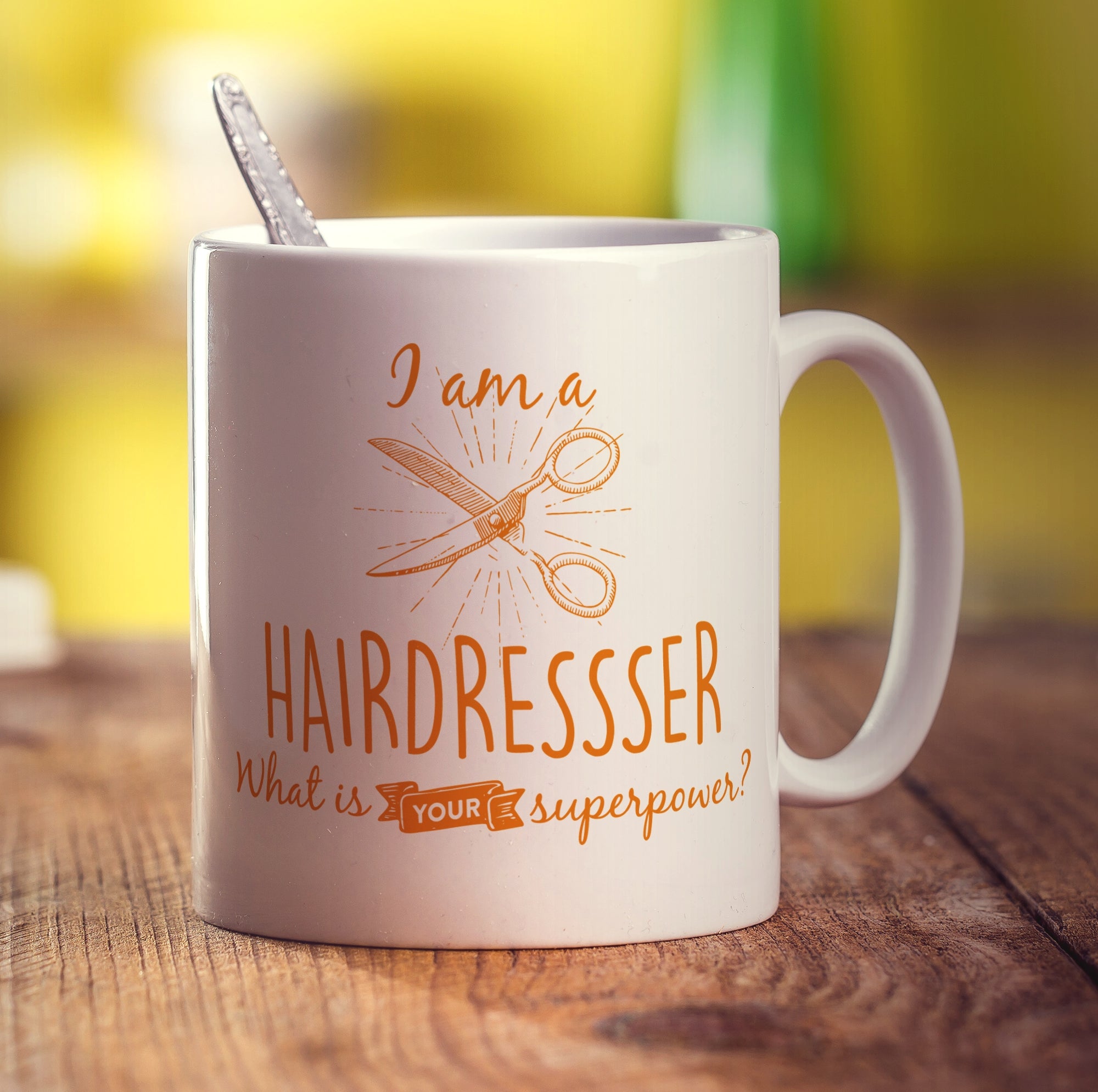 I'm a Hairdresser! What is your Superpower? - Standard 330ml (11oz) / White