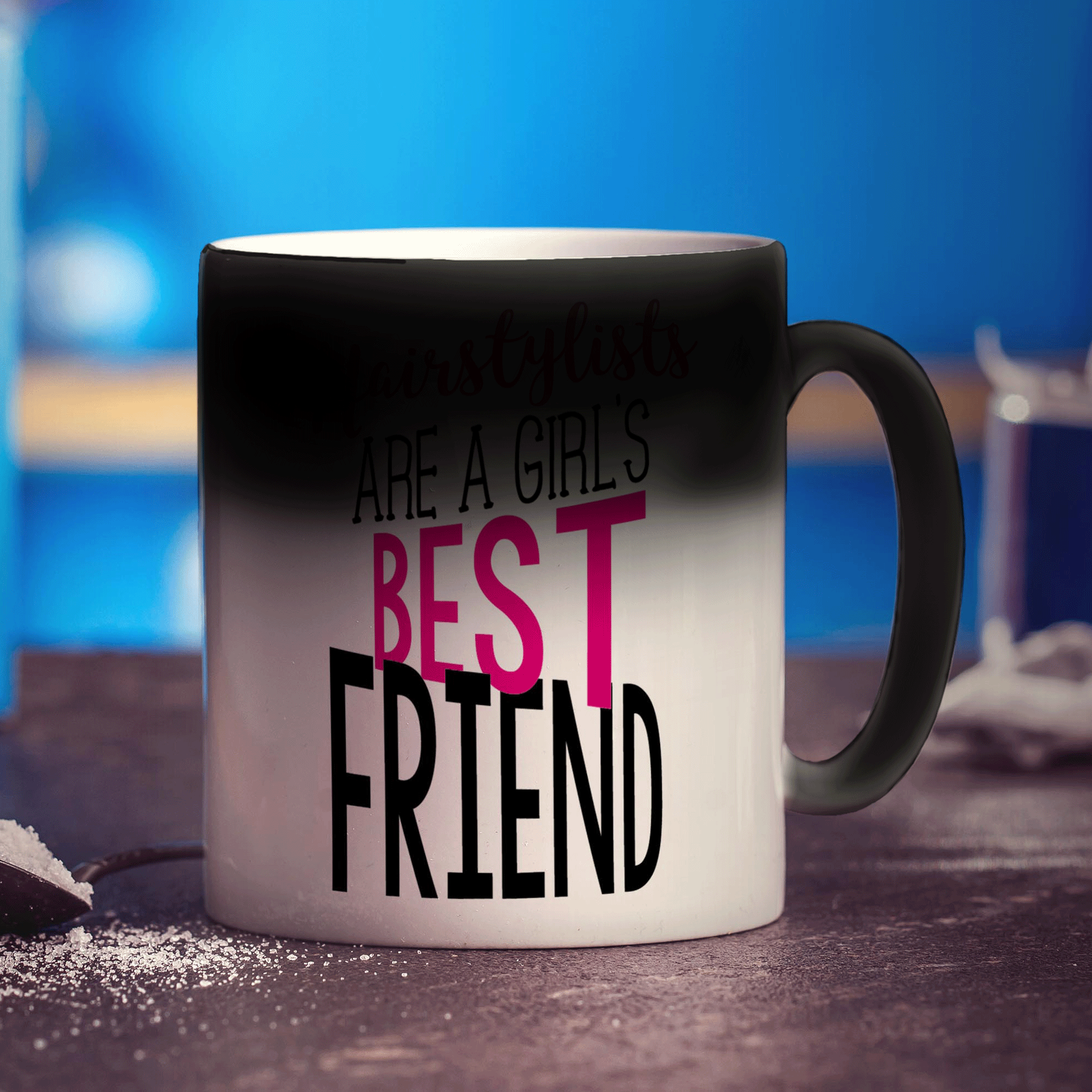 Hairstylists Are A Girl's Best Friend Mug - Standard 330ml (11oz) / Magic Mug
