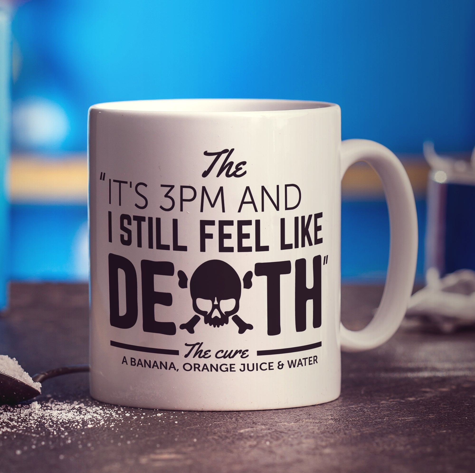 Feel Like Death Hangover Mug - Standard 330ml (11oz) / White