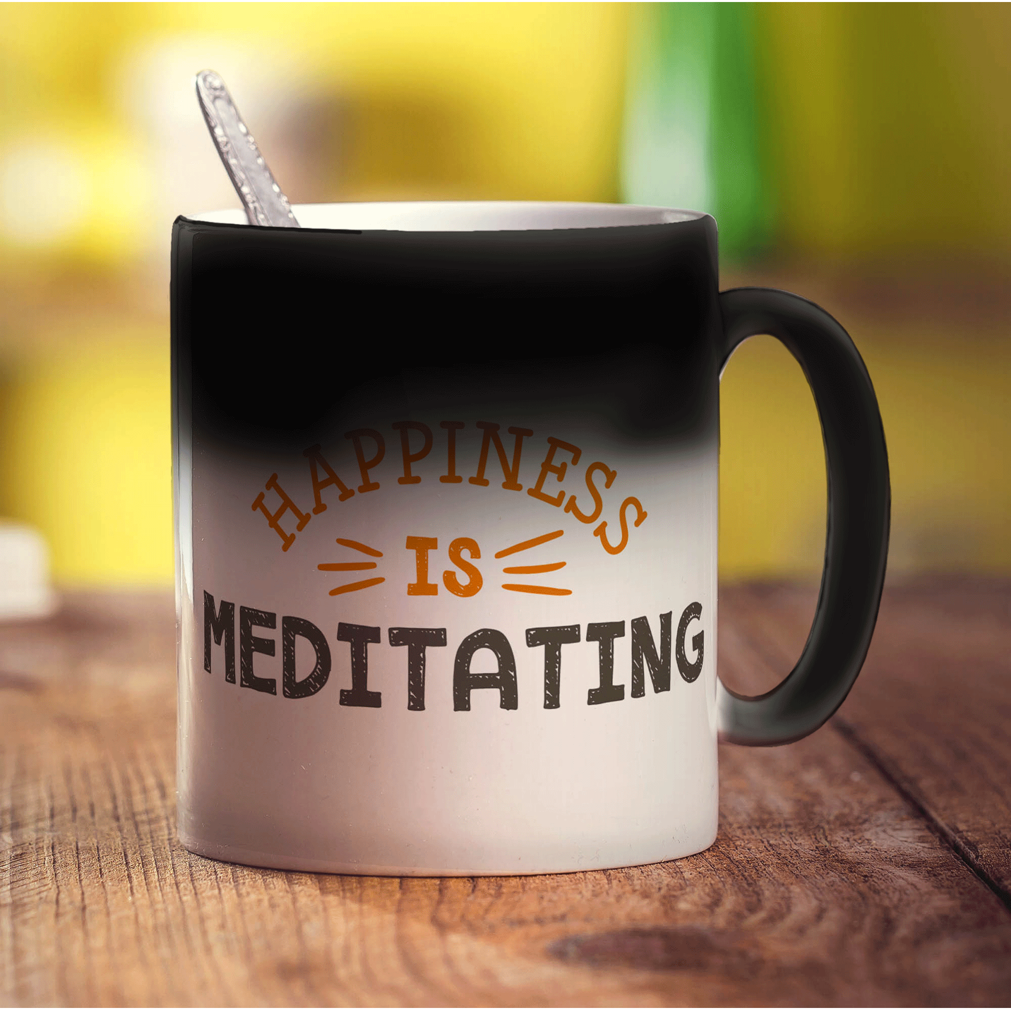 Happiness is Meditating Mug