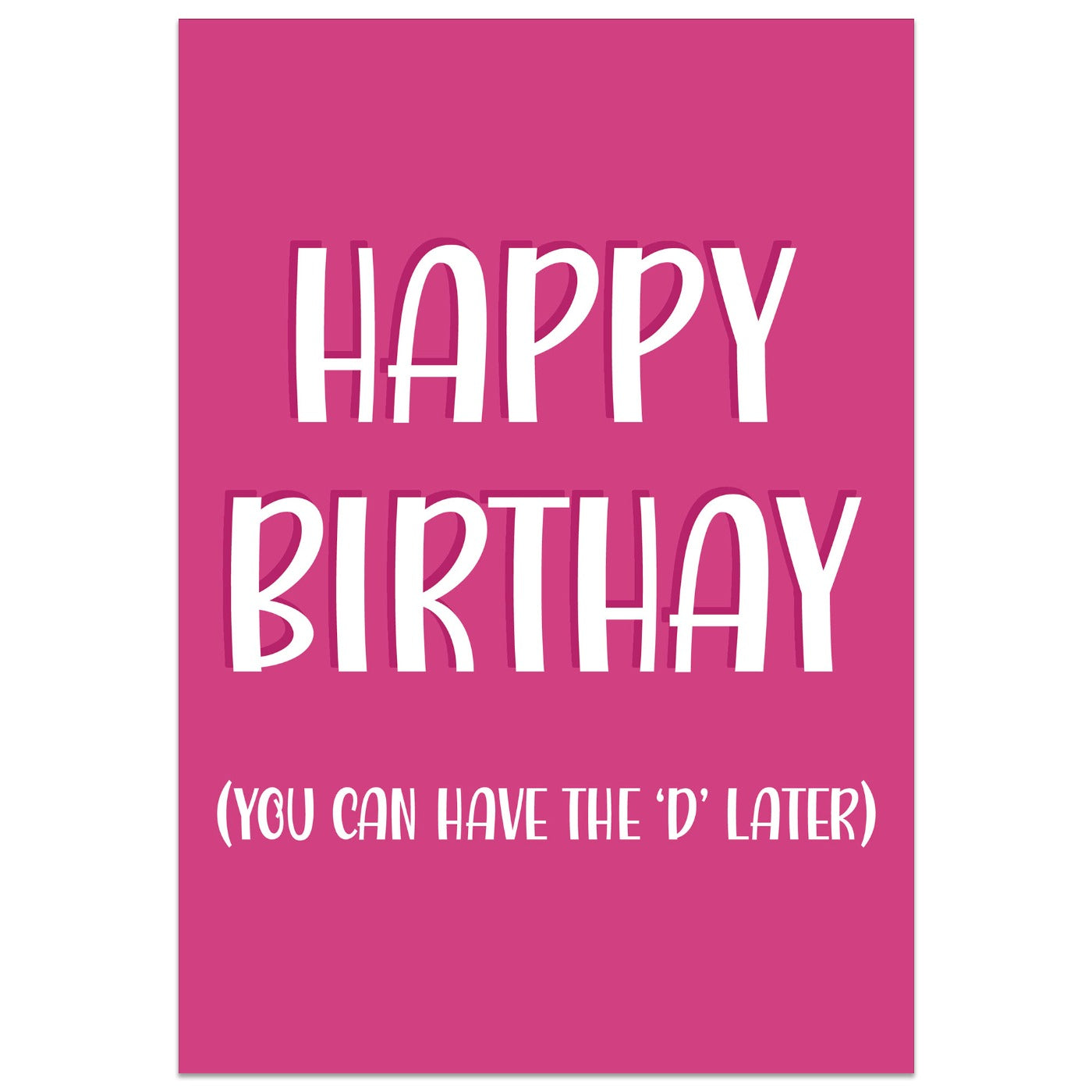 Happy Birth-ay Card