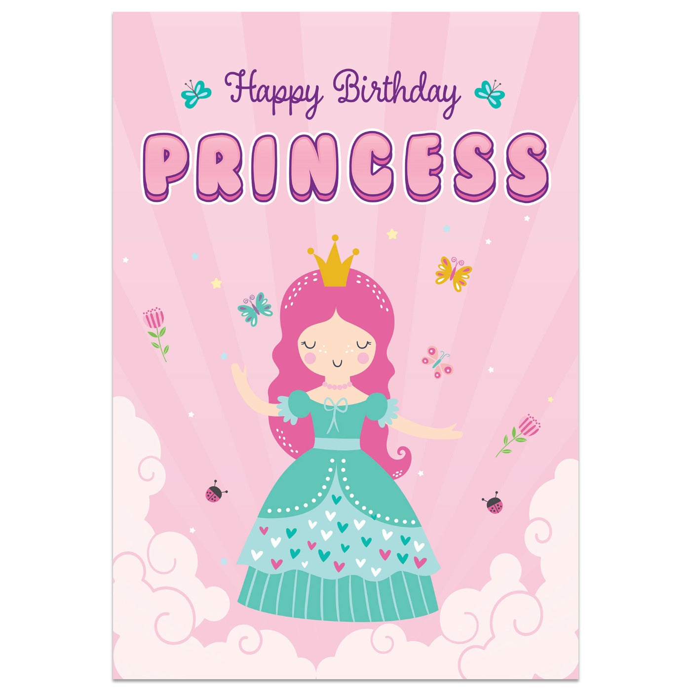 Happy Birthday Princess Card