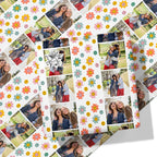 Happy Flowers Photo Wrapping Paper