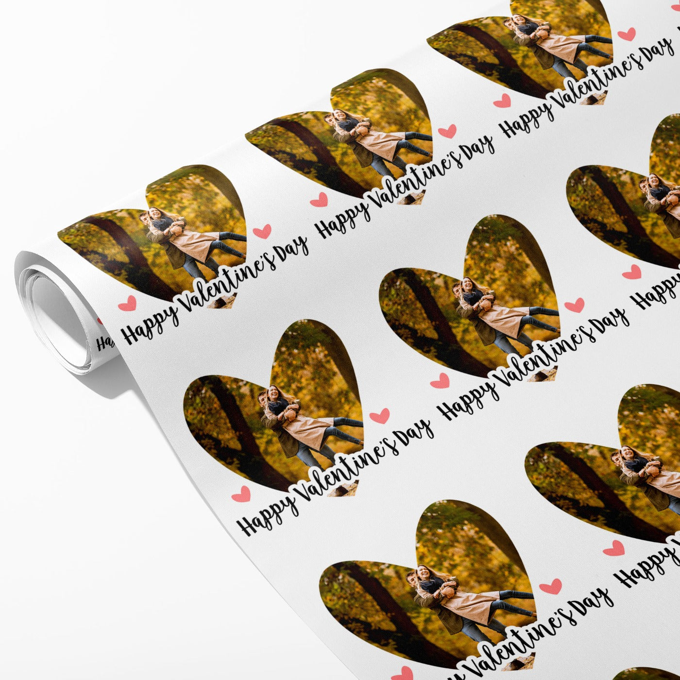 Happy Valentine's Day Photo Wrapping Paper