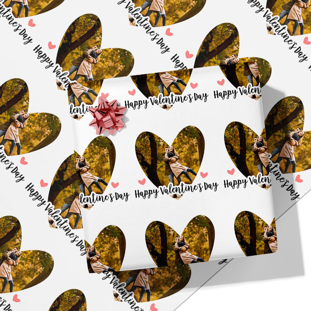 Happy Valentine's Day Photo Wrapping Paper