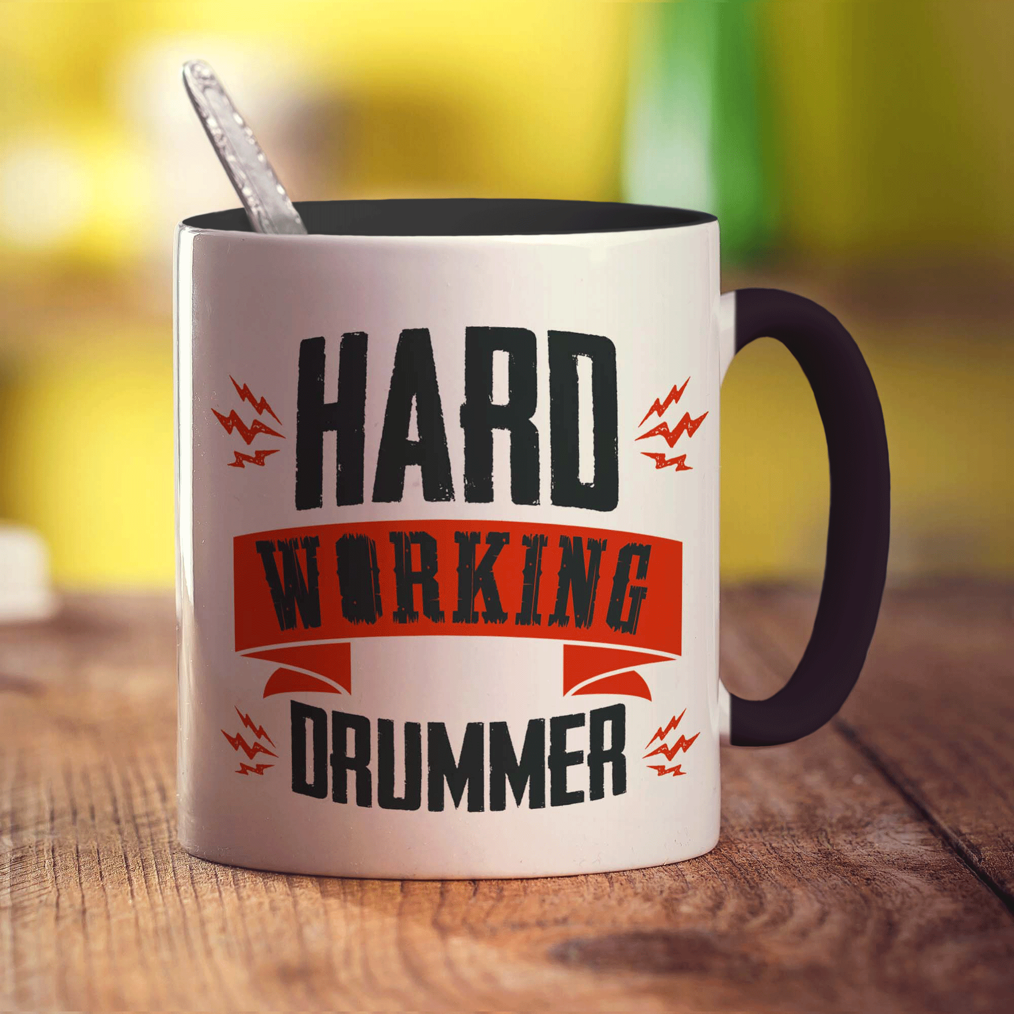 Hard Working Drummer Mug