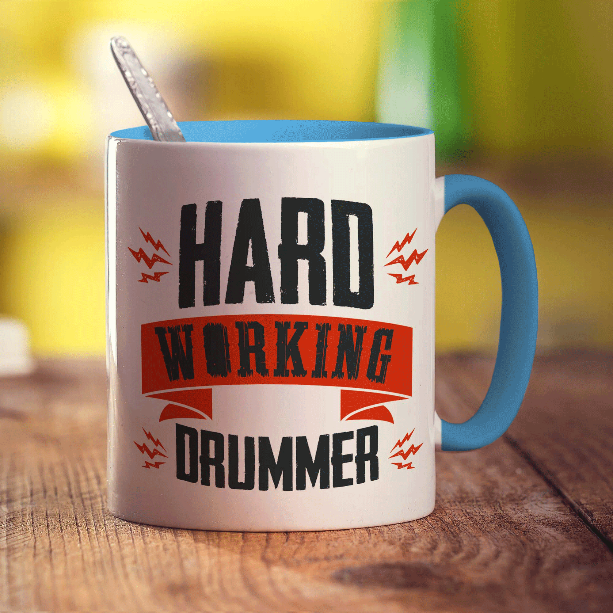 Hard Working Drummer Mug