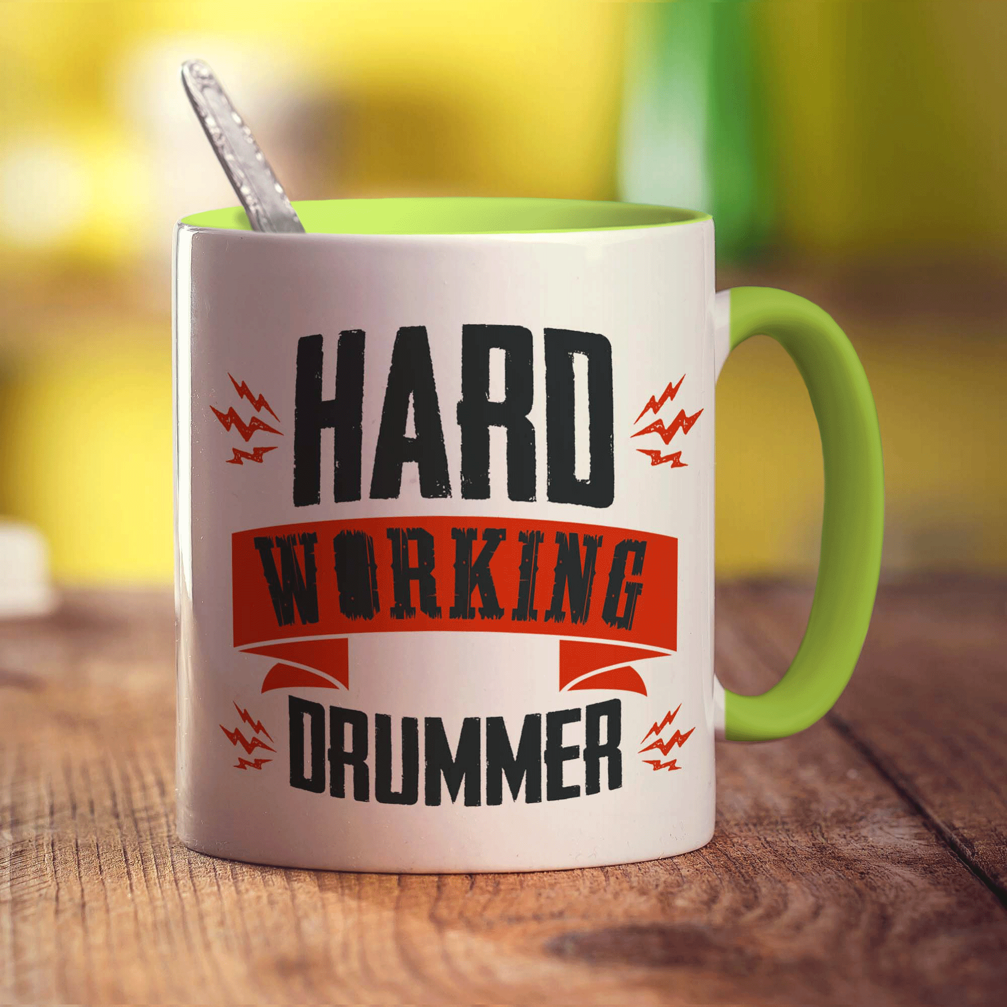 Hard Working Drummer Mug
