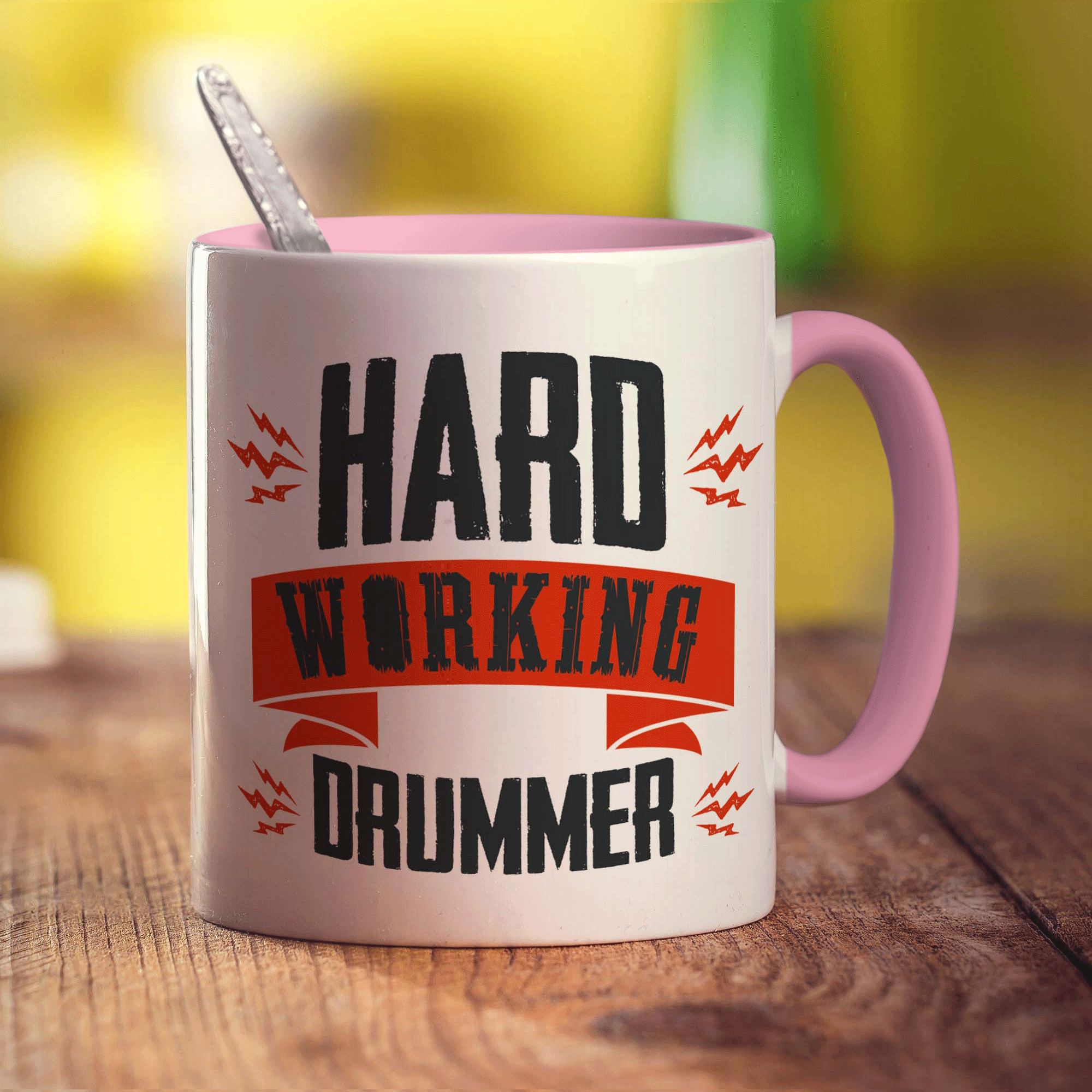 Hard Working Drummer Mug